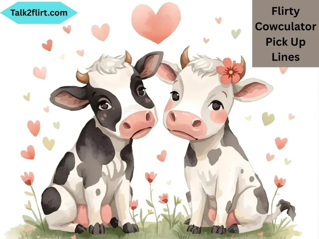 Flirty Cowculator Pick Up Lines