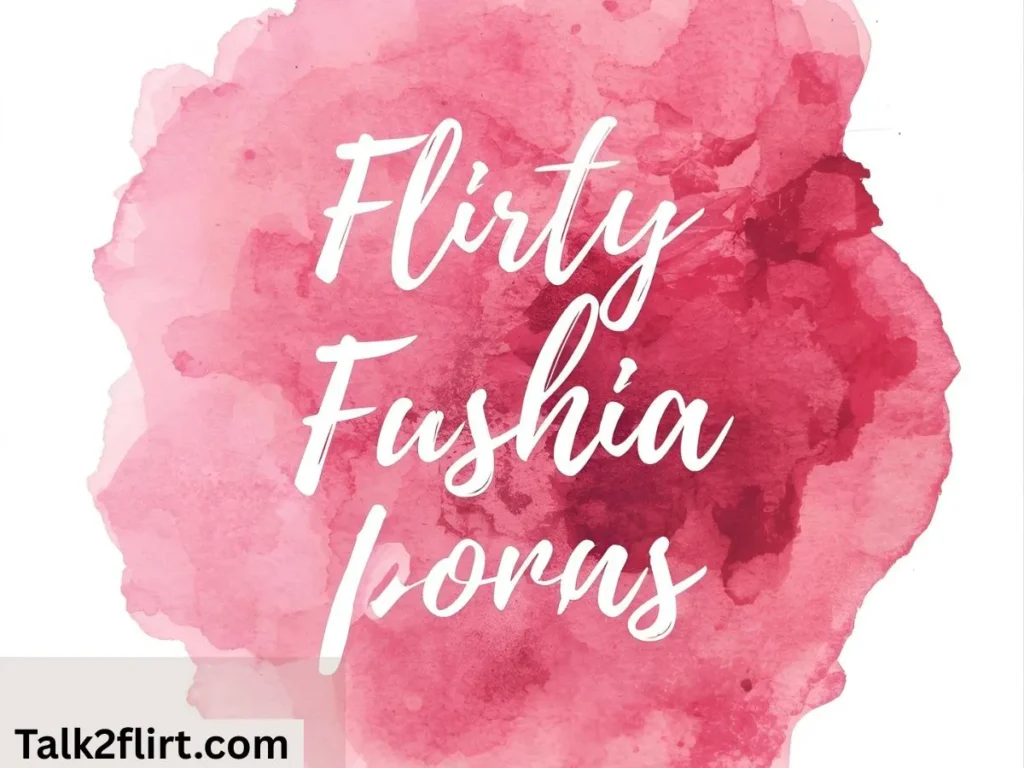 Flirty Fuschia Pick Up Lines for Instagram Captions