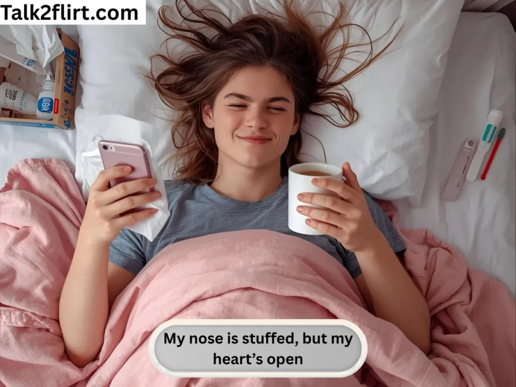 Funny Sick Pickup Lines to Send While You’re Down Bad