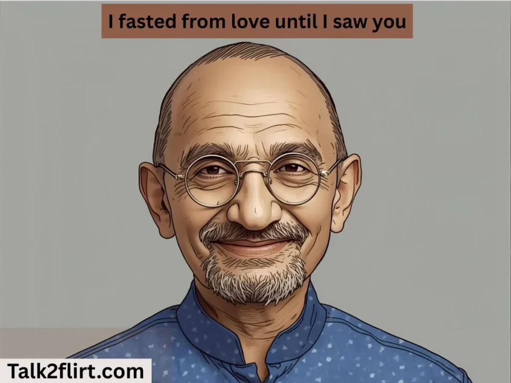 Gandhi Instagram Pick Up Lines for Captions That Rizz