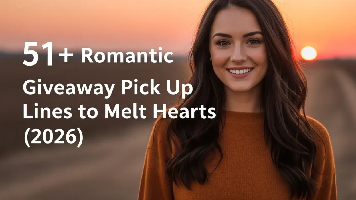 Giveaway Pick Up Lines