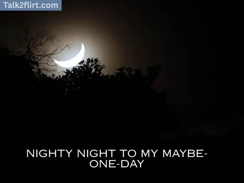 Goodnight Pick-Up Lines for Crush