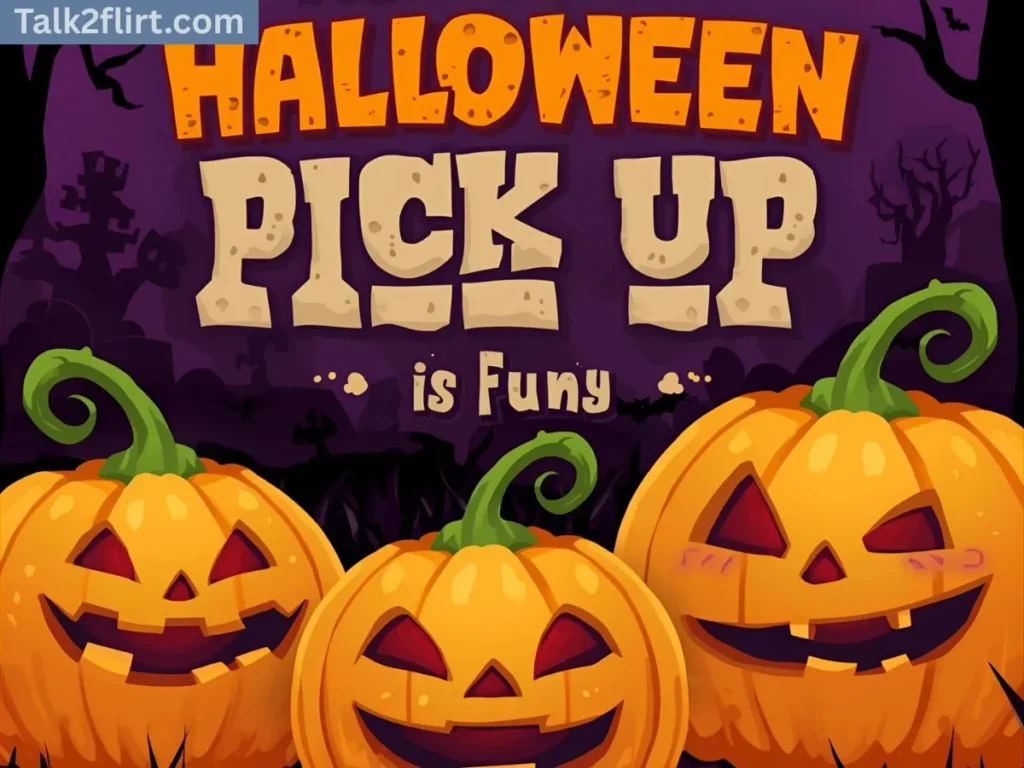 Halloween-Themed Gourd Pick Up Lines