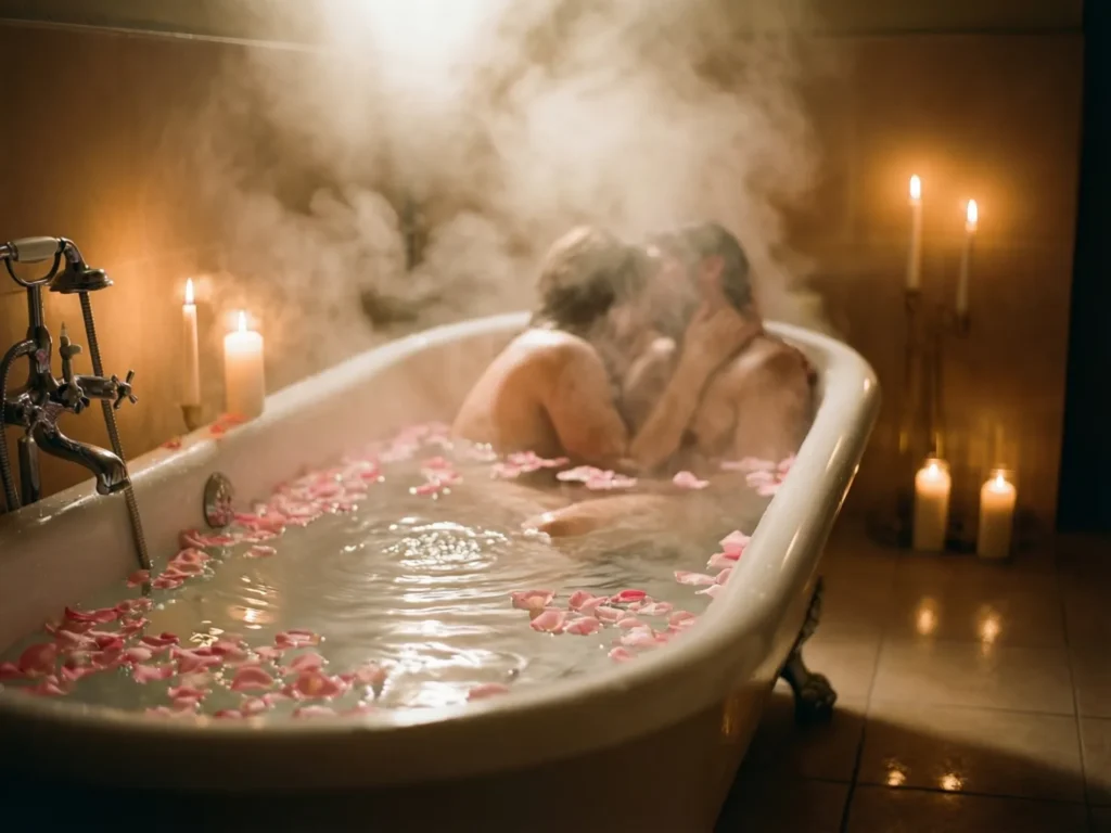 Hot Water & Steamy Romantic Lines