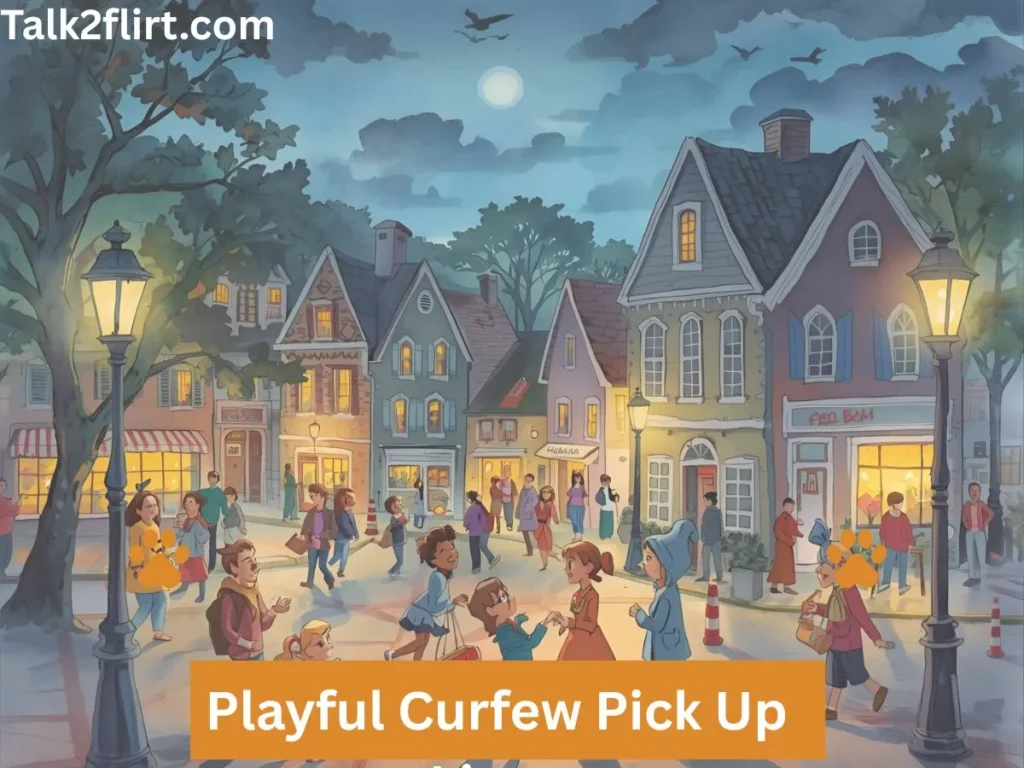 Playful Curfew Pick Up Lines