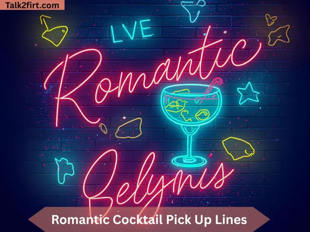 Romantic Cocktail Pick Up Lines