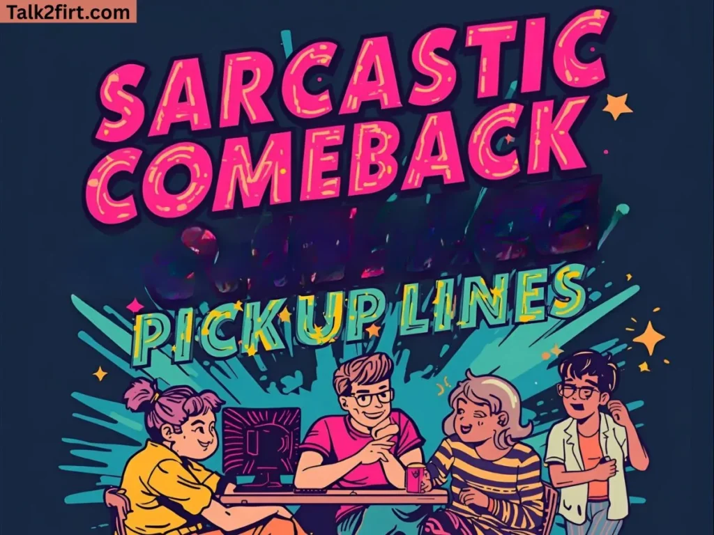 Sarcastic Comeback Pickup Lines
