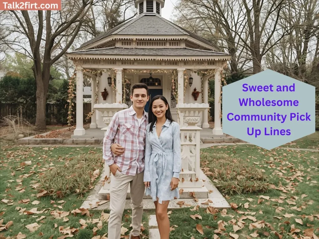 Sweet and Wholesome Community Pick Up Lines