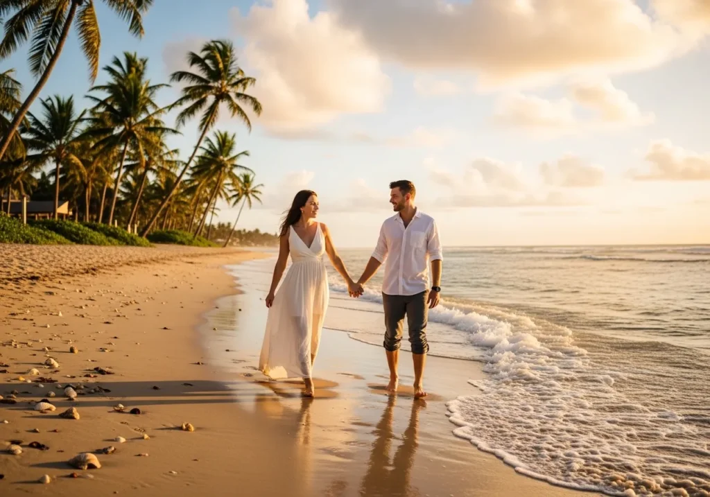 Tropical Beach Romance