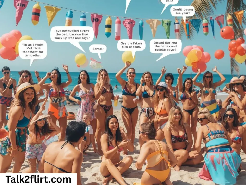 Beach Party Buoy Pick Up Lines