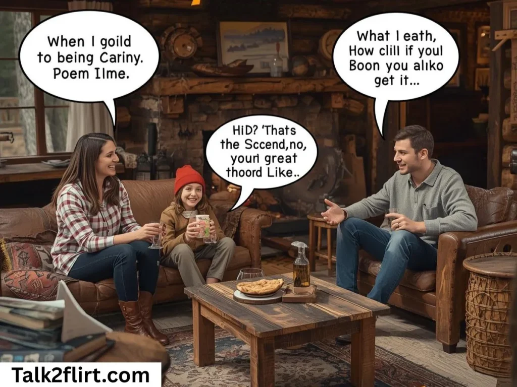 Cabin Pick Up Lines with a Funny Twist