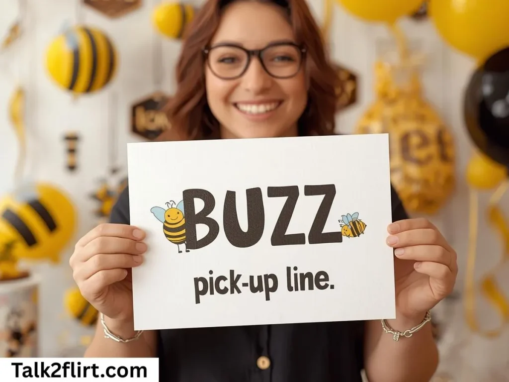 Cute Buzz Pick Up Lines