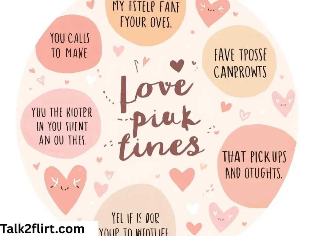 Cute Circular Pick Up Lines for Crushes