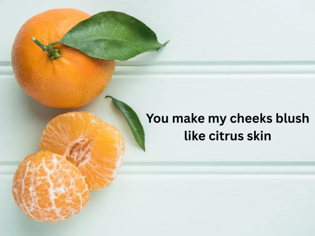 Cute Clementine Pick Up Lines