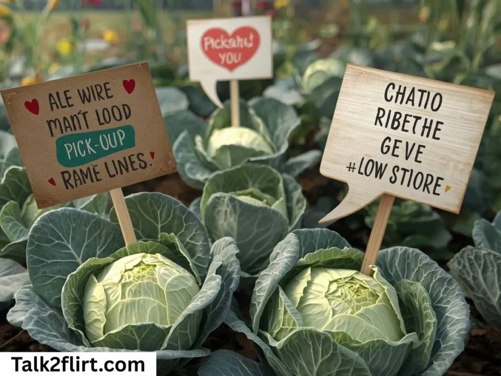 Farm-Themed Cabbage Pick Up Lines