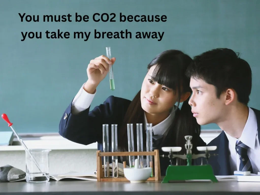 Flirty CO2 Pick Up Lines for Chemistry Class