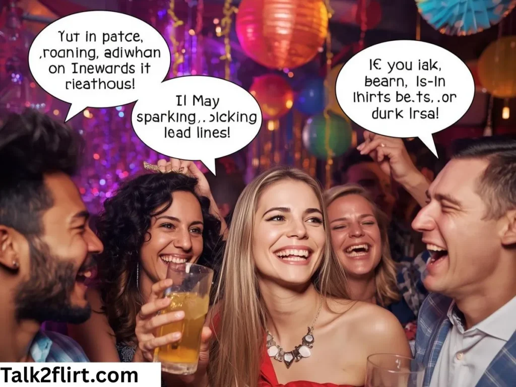 Sparkling Pick Up Lines for Parties
