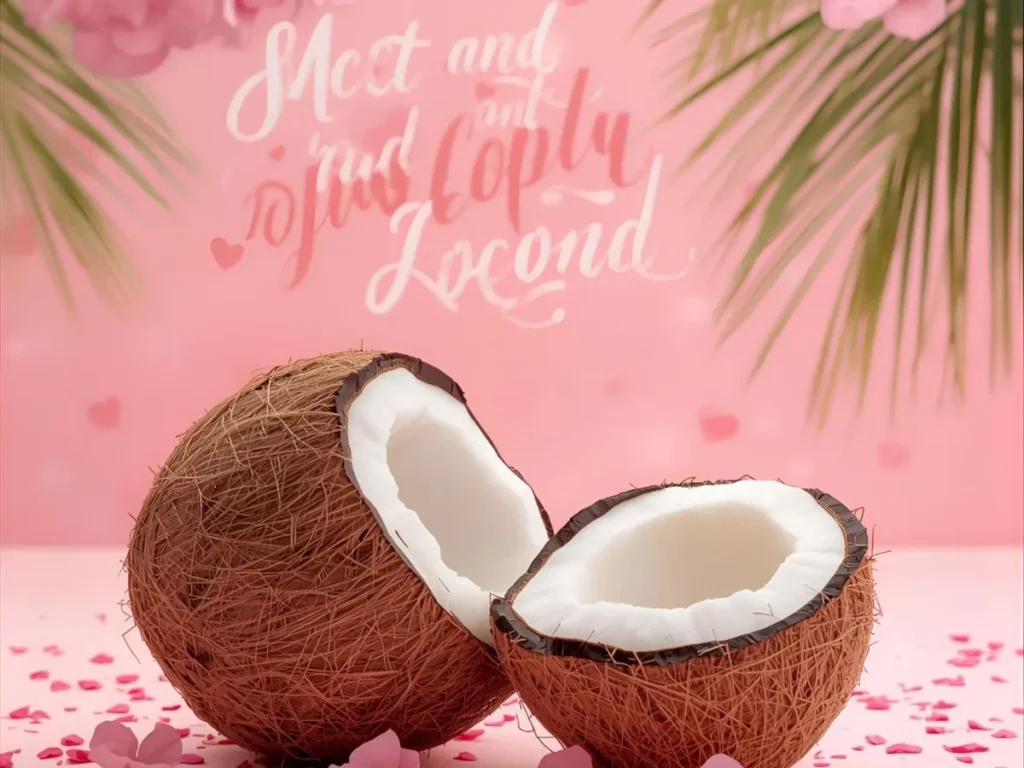Sweet and Romantic Coconut Lines