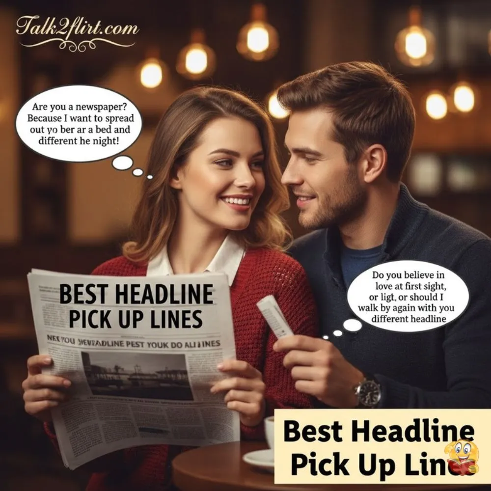 Best Headline Pick Up Lines