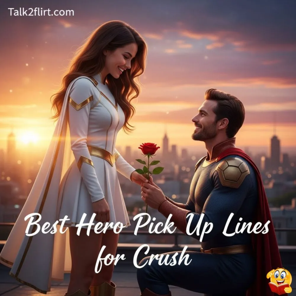 Best Hero Pick Up Lines for Crush