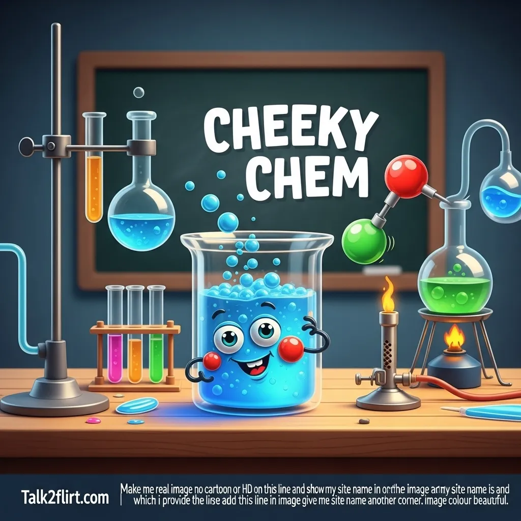 Cheeky Chem Pickup Lines