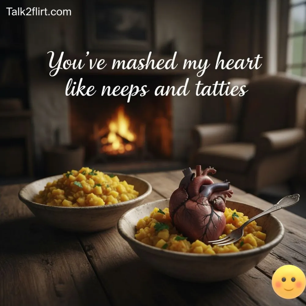 Cheesy Haggis Pick Up Lines