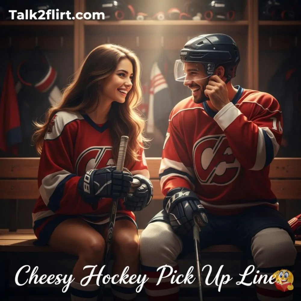 Cheesy Hockey Pick Up Lines