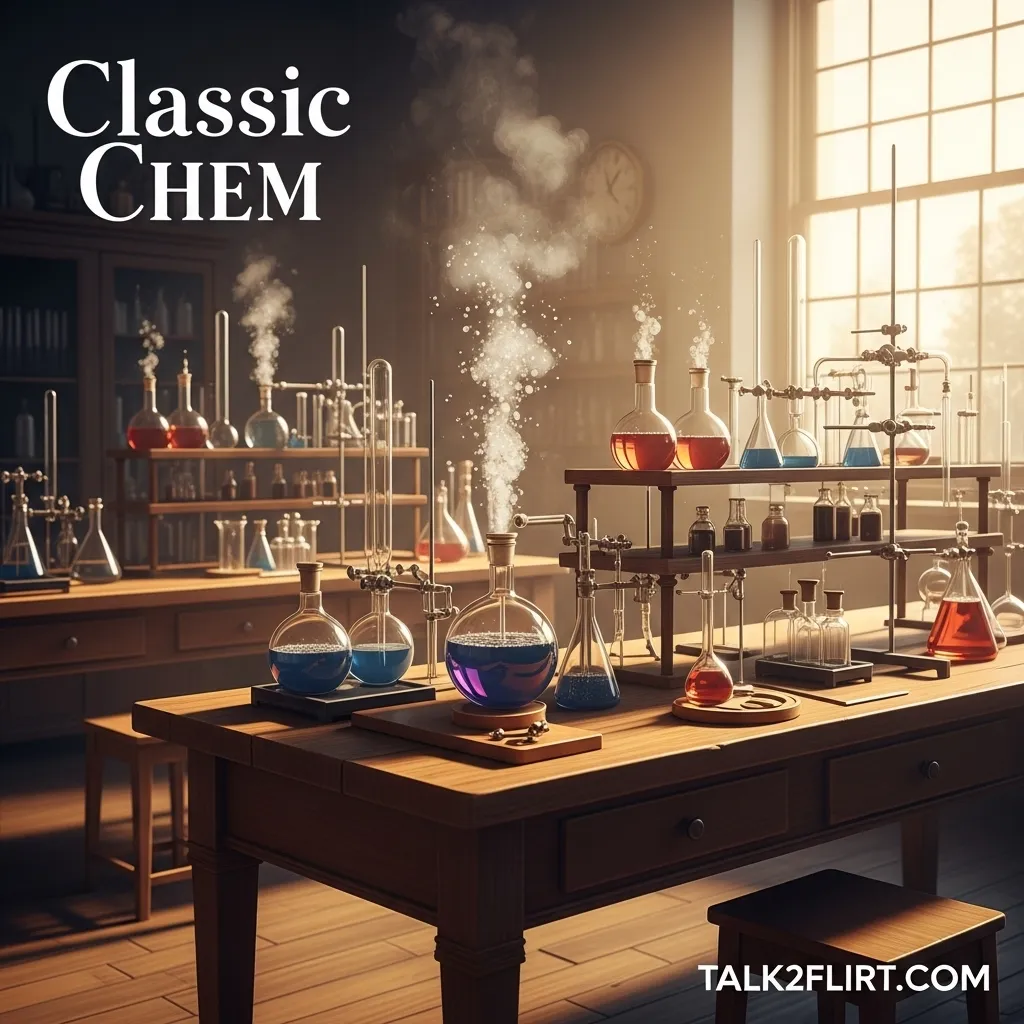 Classic Chem Pickup Lines