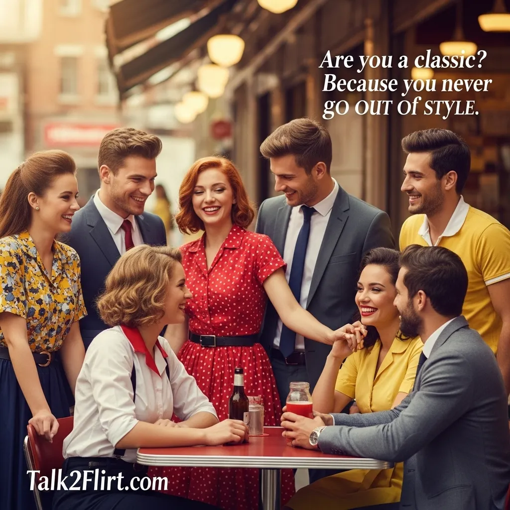 Classic Clothing Pick Up Lines