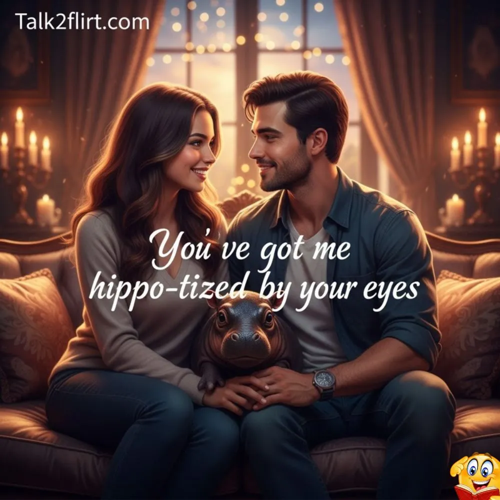 Clever Hippo Pick Up Lines