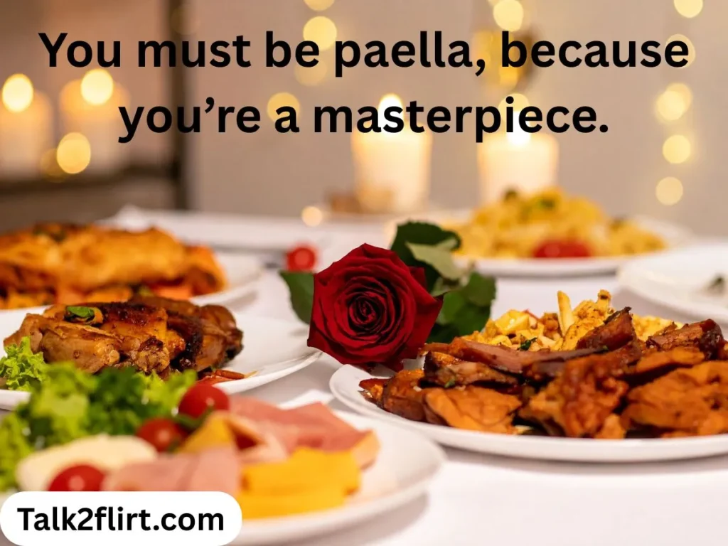 Creative Entree Pick Up Lines