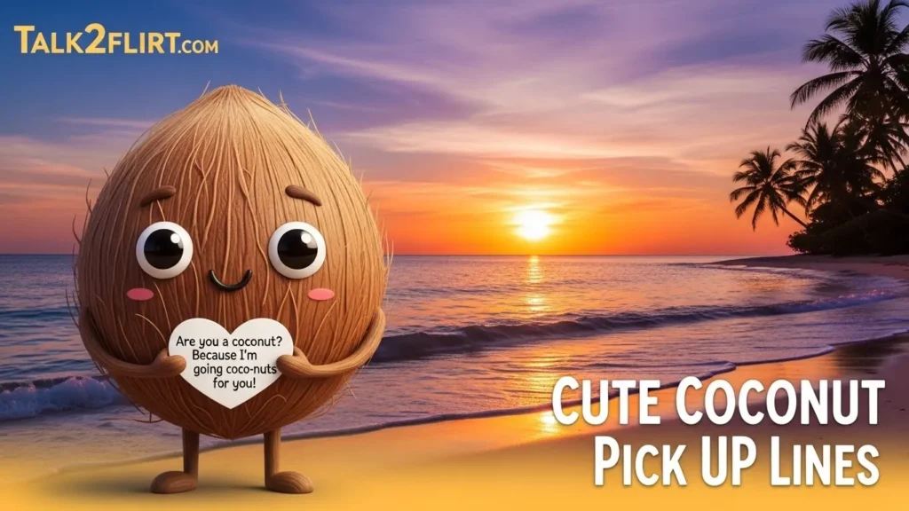 Cute Coconut Pick Up Lines