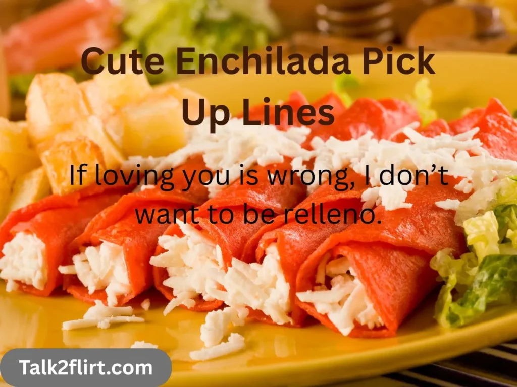 Cute Enchilada Pick Up Lines