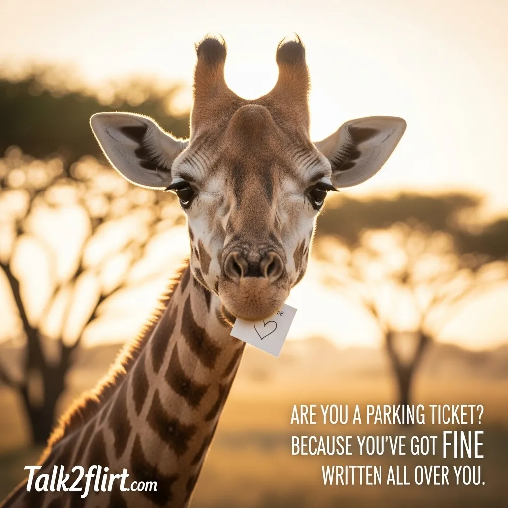 Cute Giraffe Pick Up Lines