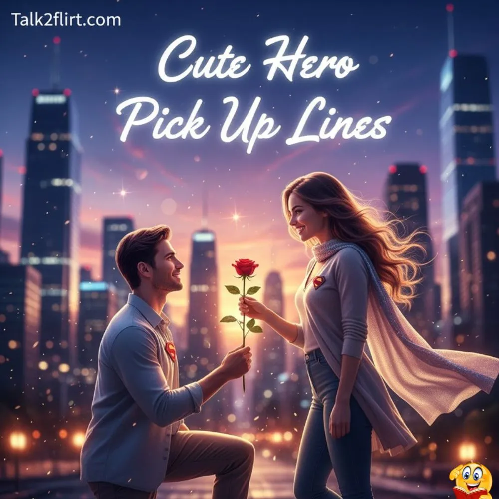 Cute Hero Pick Up Lines