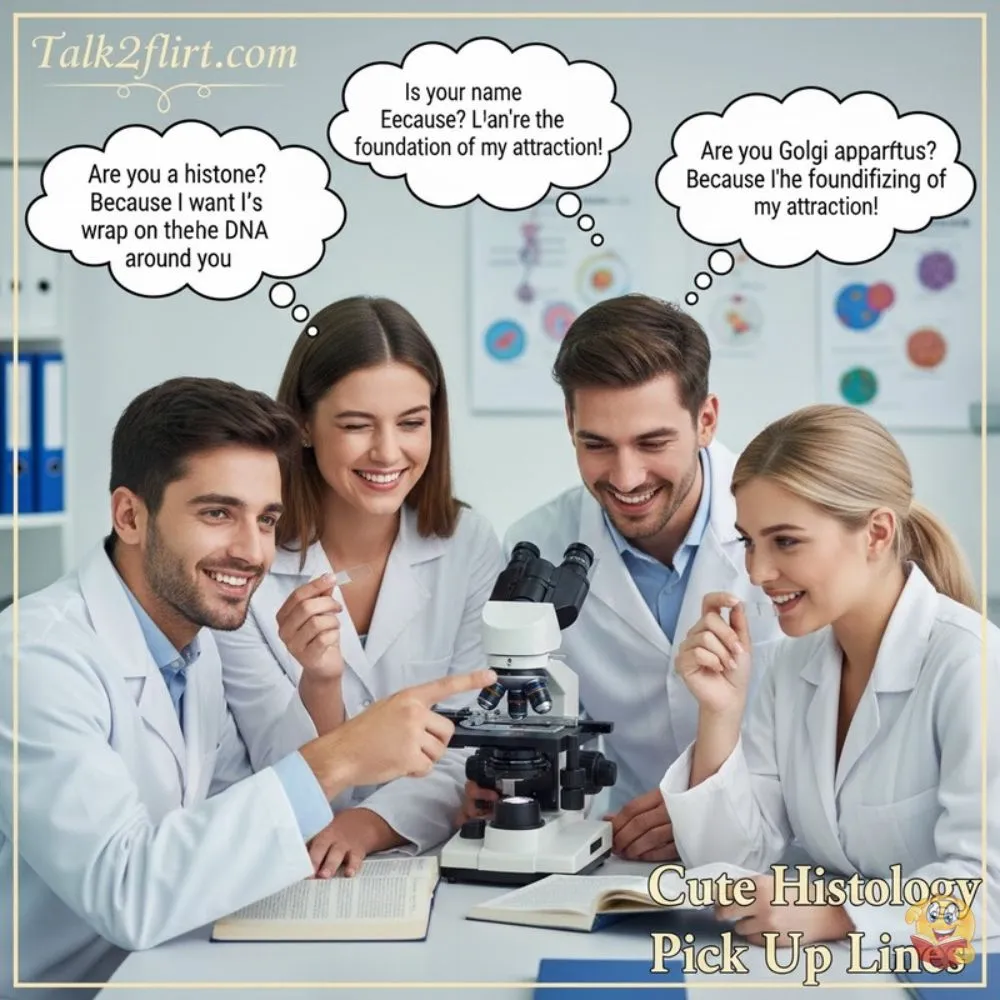 Cute Histology Pick Up Lines
