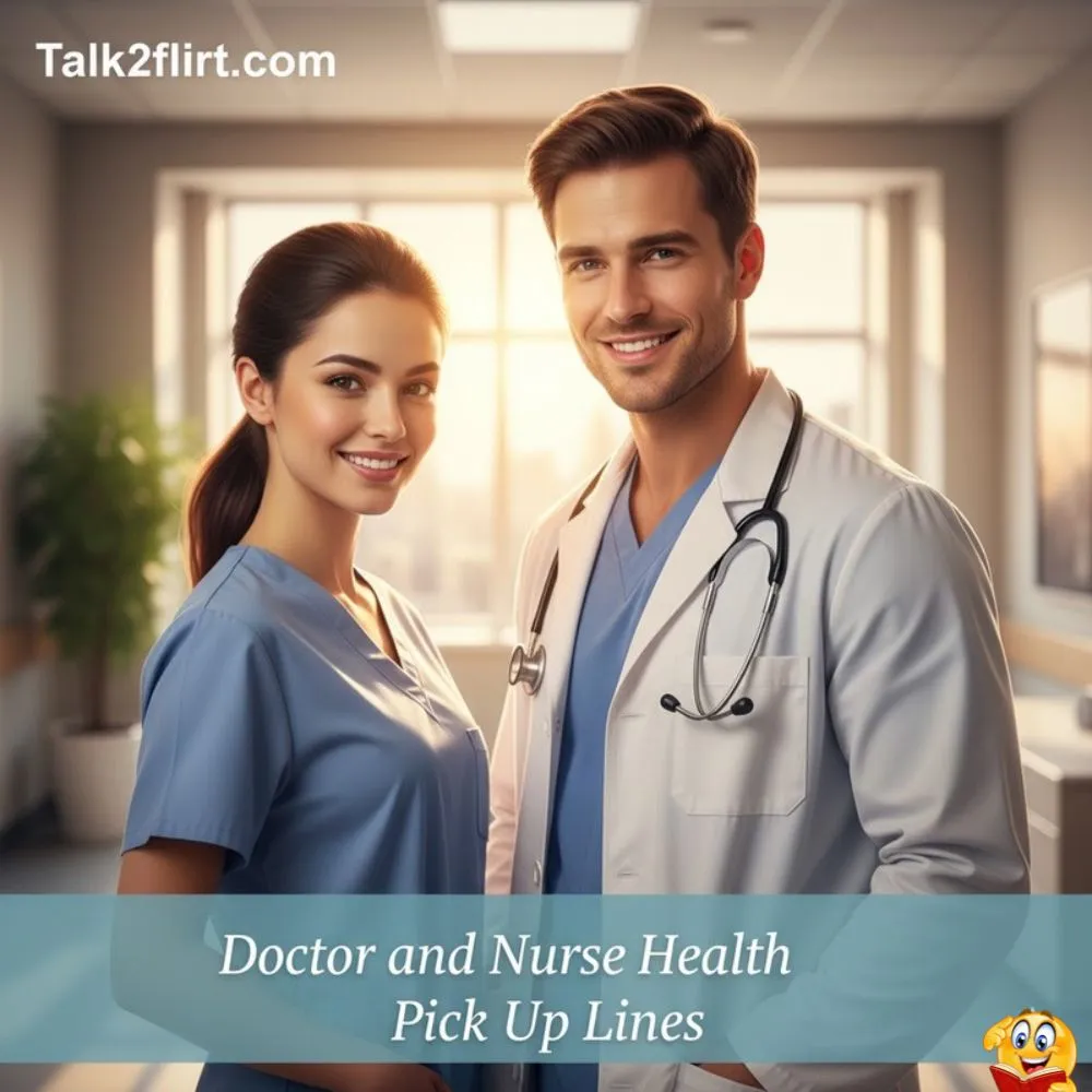 Doctor and Nurse Health Pick Up Lines