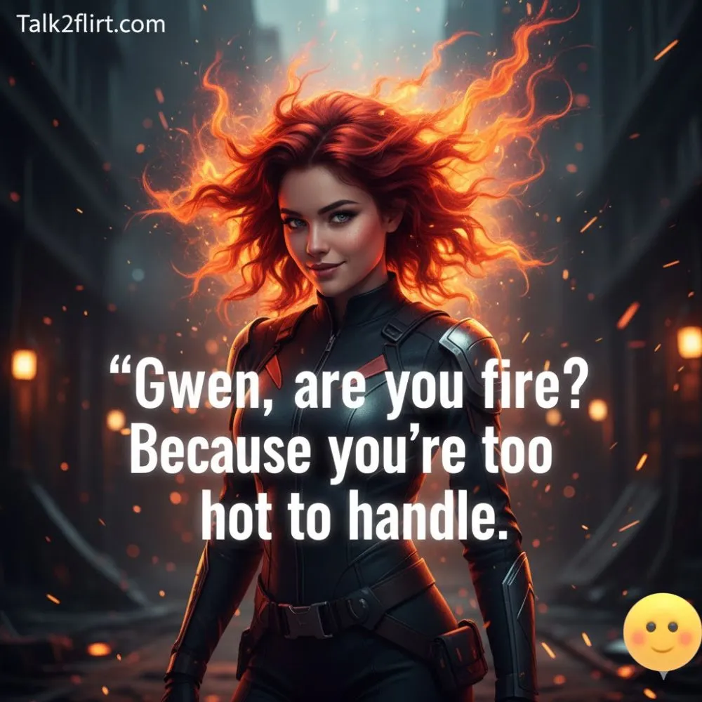Flirty Gwen Pick Up Lines