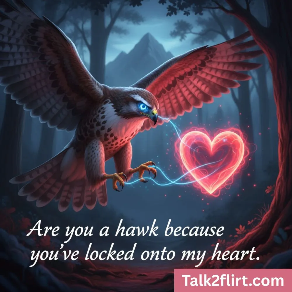 Flirty Hawk Pick Up Lines