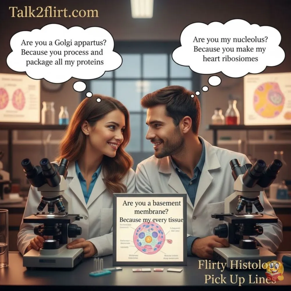 Flirty Histology Pick Up Lines