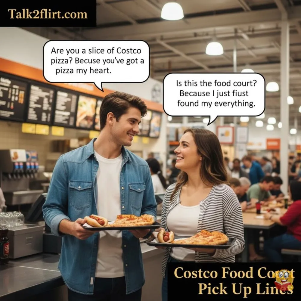 Food Court Costco Pick Up Lines
