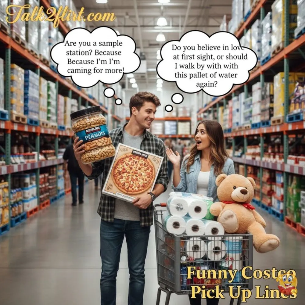 Funny Costco Pick Up Lines