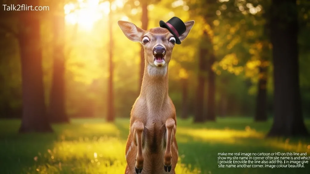 Funny Deer Pick Up Lines