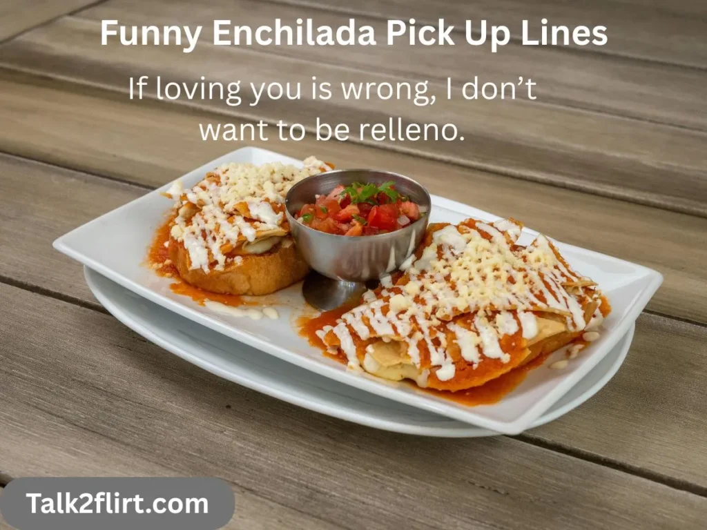 Funny Enchilada Pick Up Lines