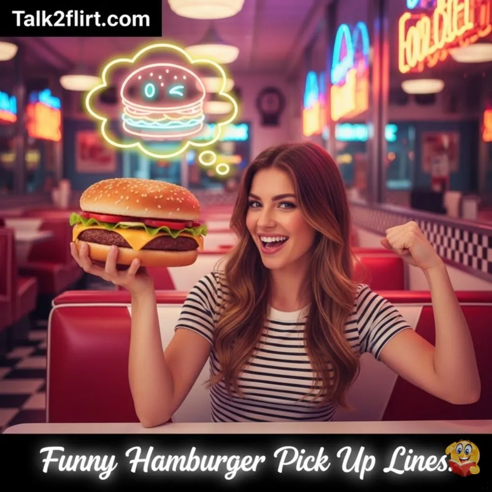 Funny Hamburger Pick Up Lines