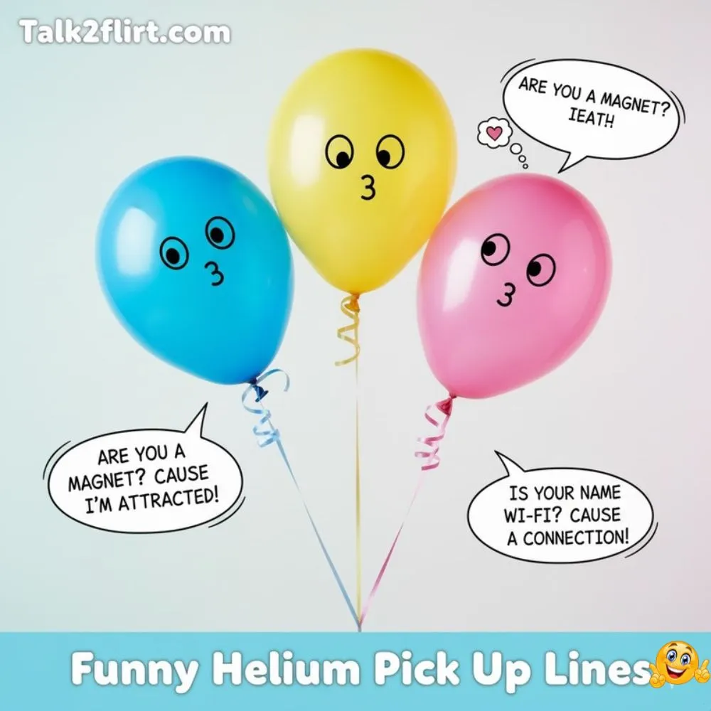 Funny Helium Pick Up Lines