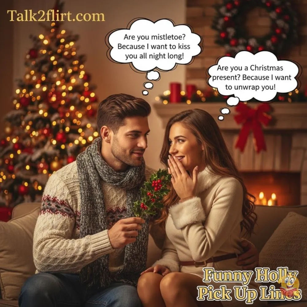 Funny Holly Pick Up Lines