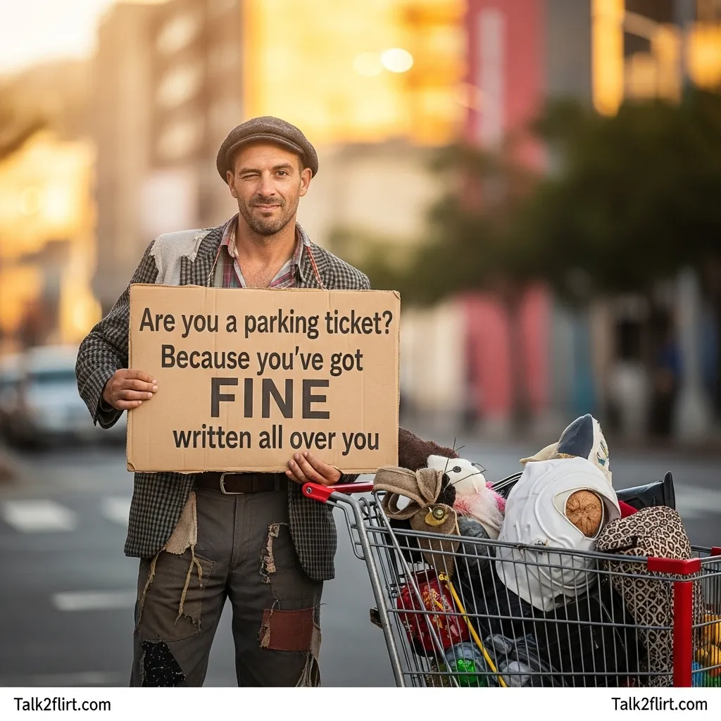 Funny Homeless Pick Up Lines