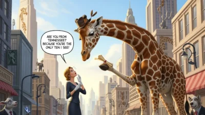 Giraffe Pick Up Lines