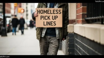 Homeless Pick Up Lines
